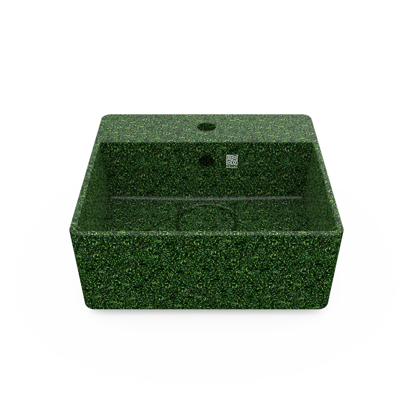 Izlietne Woodio Cube40 zaļa