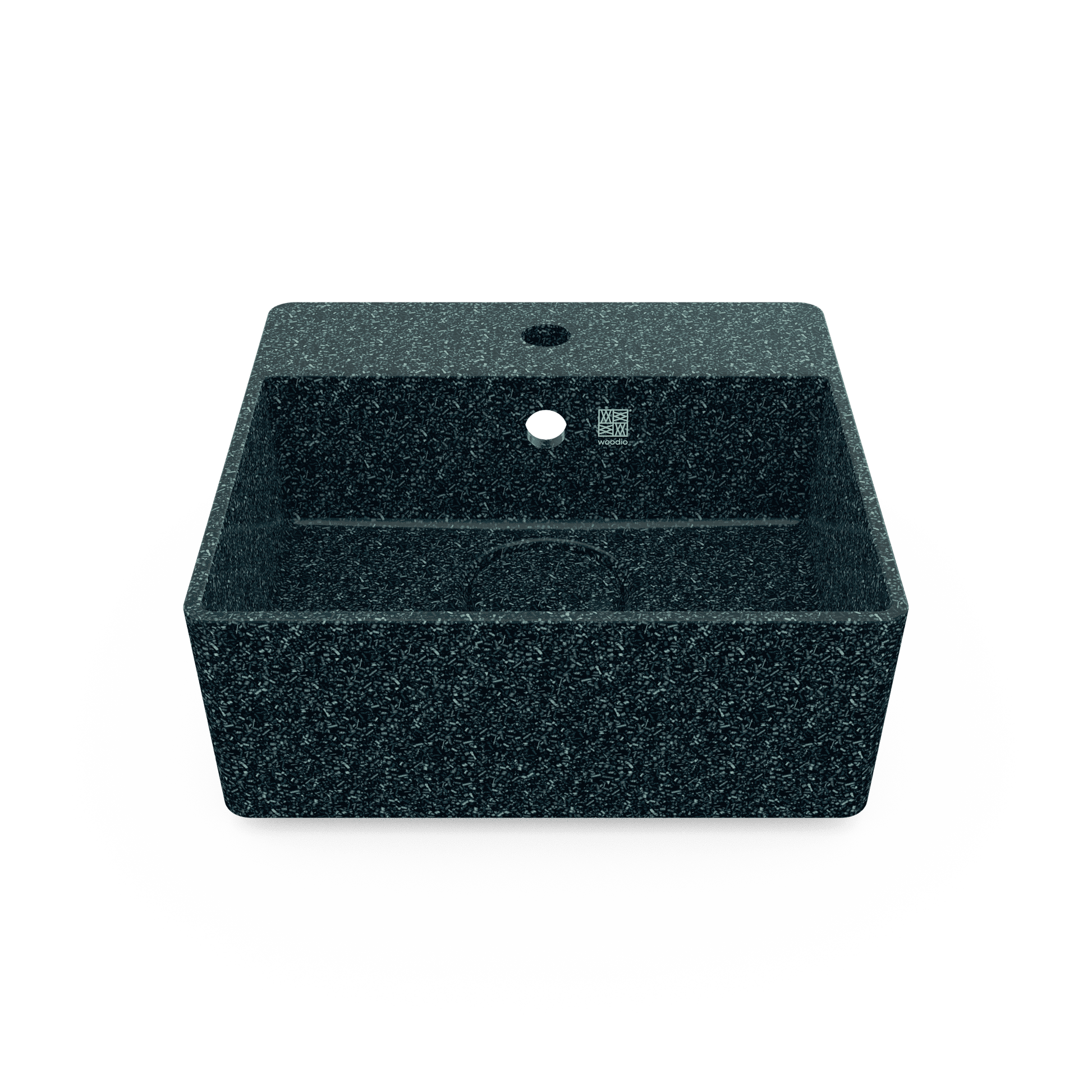 Woodio izlietne Cube40 Arctic tonī