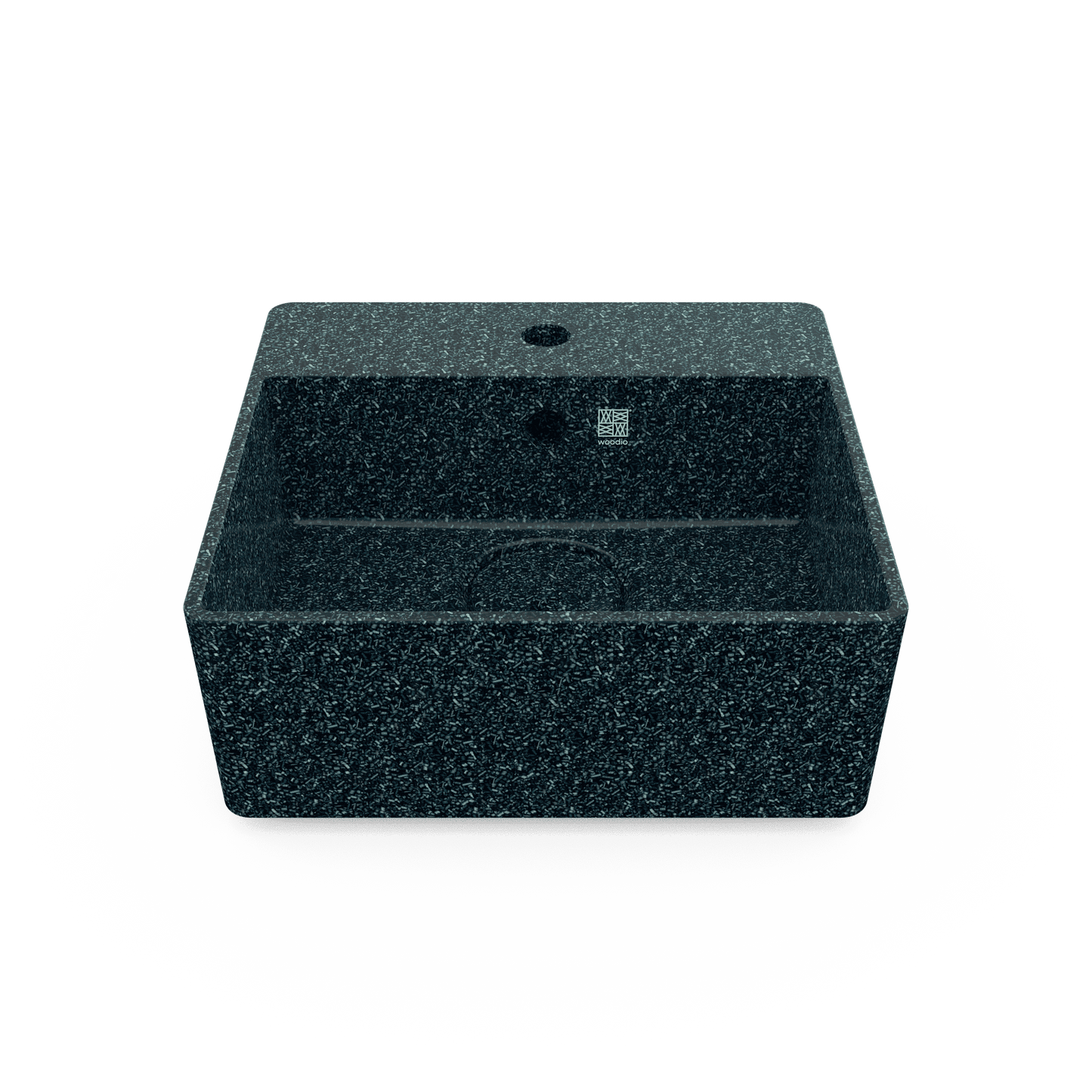 Cube 40 Woodio izlietne Arctic tonis