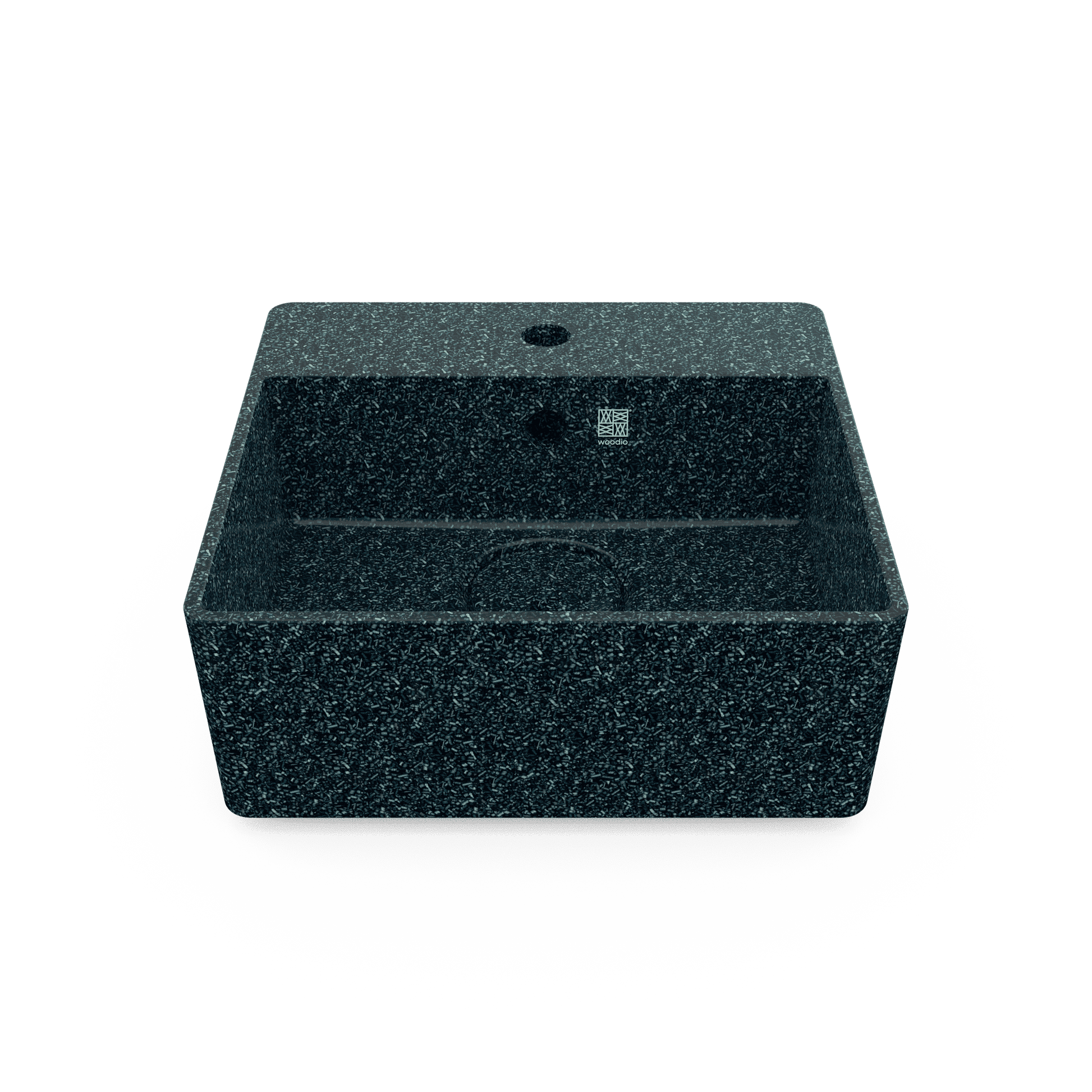 Cube 40 Woodio izlietne Arctic tonis