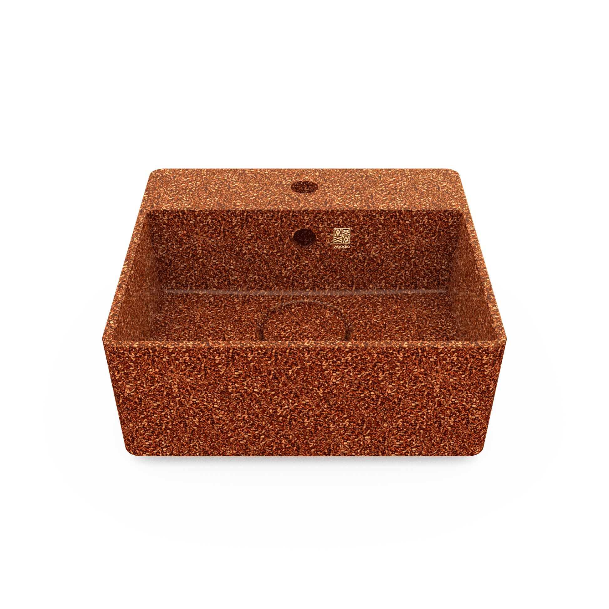 Cube 40 Woodio izlietne Clay tonis
