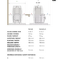 HUUM Hive Flow technical data sheet