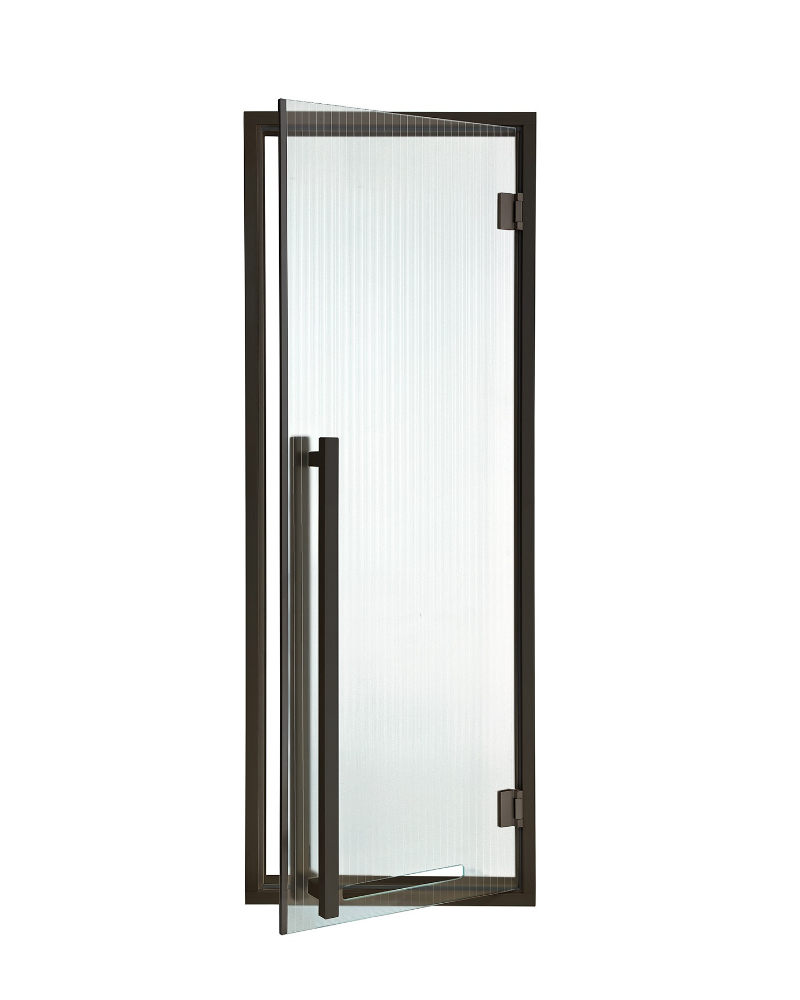 Sauna door | Modern Black