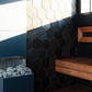 Apdares panelis DecNord Hexa XL ar LED pirtī