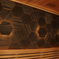 Apdares panelis DecNord Hexa XL ar LED pirtī