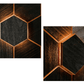 Apdares panelis DecNord Hexa XL ar LED 