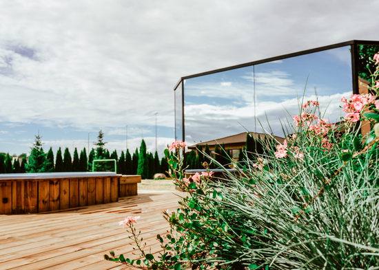 Hele Double spoguļsauna no Haljas houses