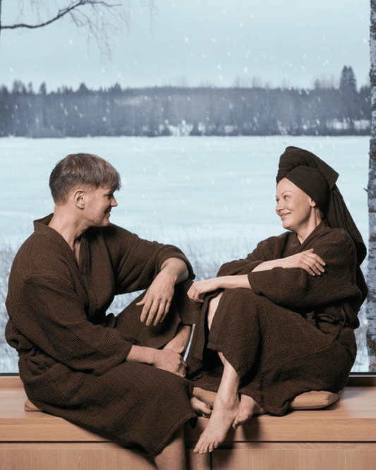 Rento Kenno tumši brūns pirts halāts