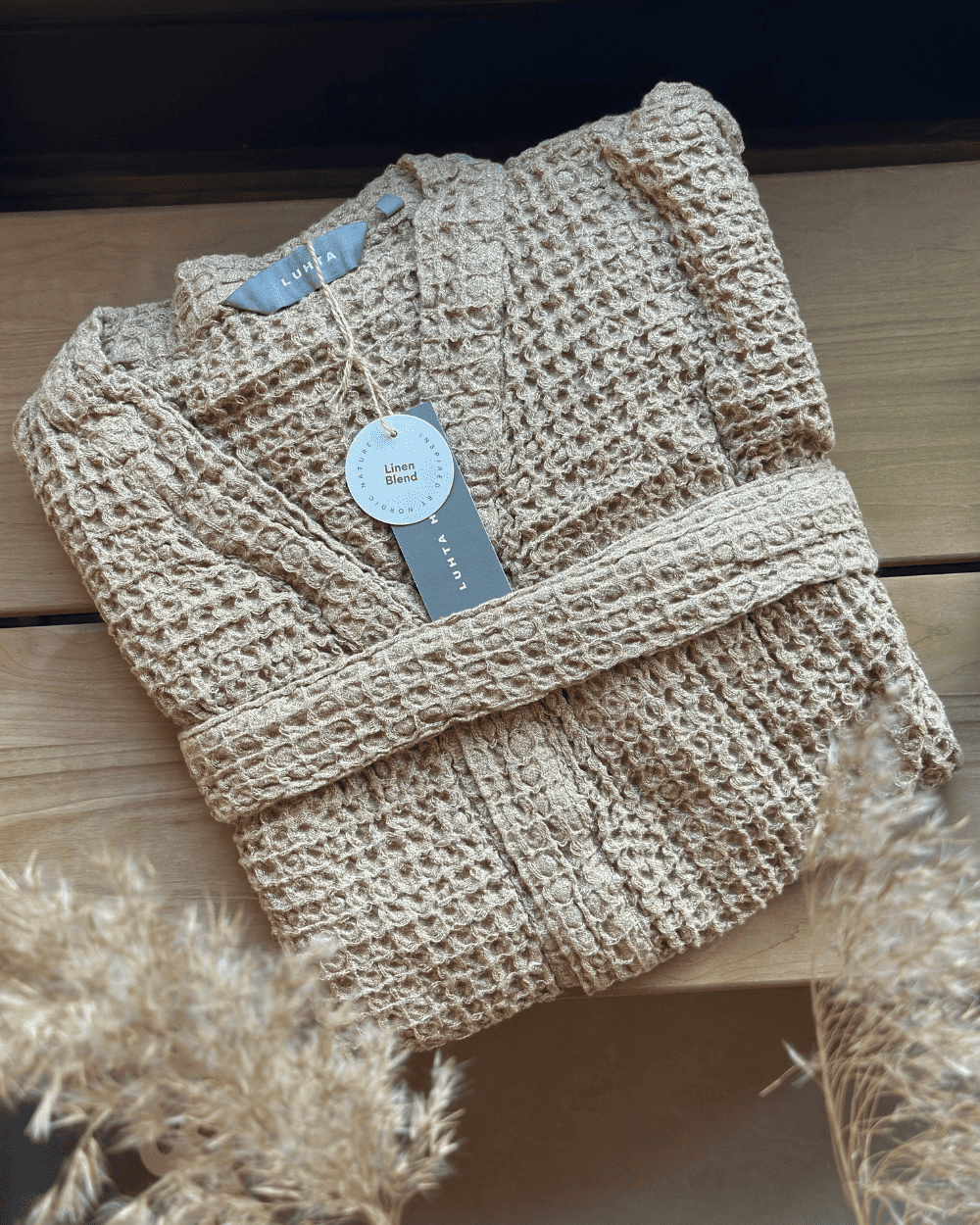 Luhta pirts halāts bēšā krāsā