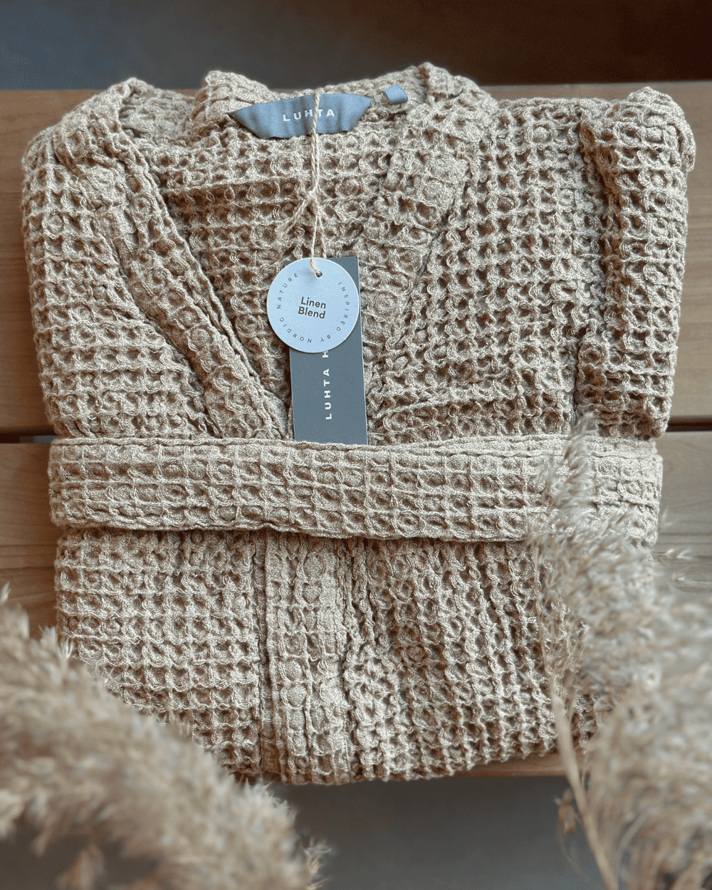 Luhta pirts halāts bēšā krāsā