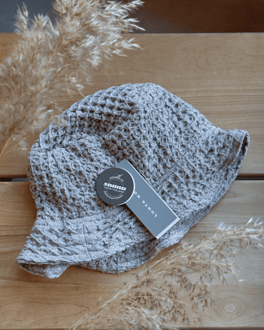 Luhta pirts cepure pelēka