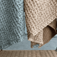 Towel with linen | mint