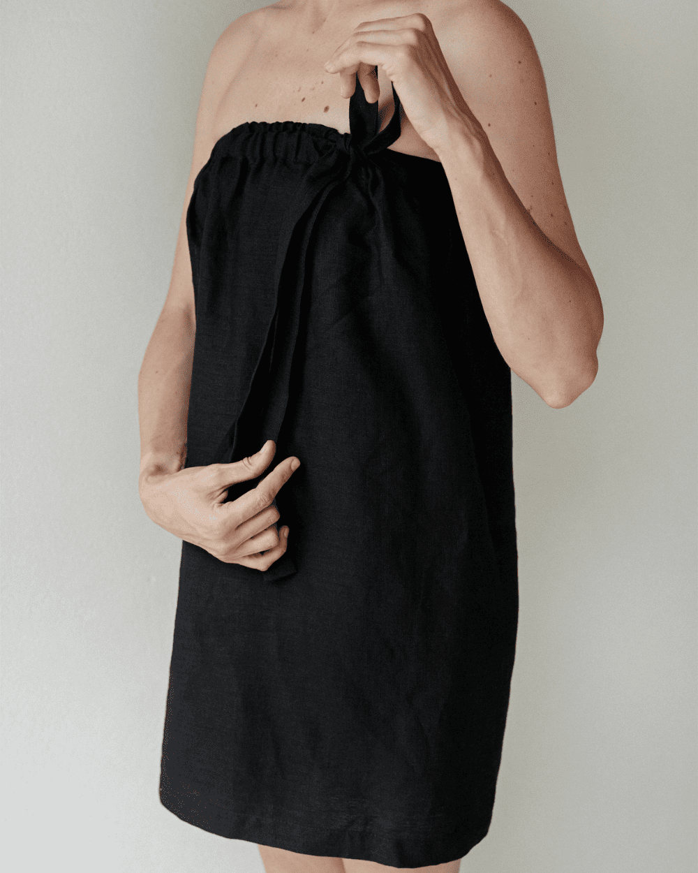 Lina pirts svārki, sieviešu saunai