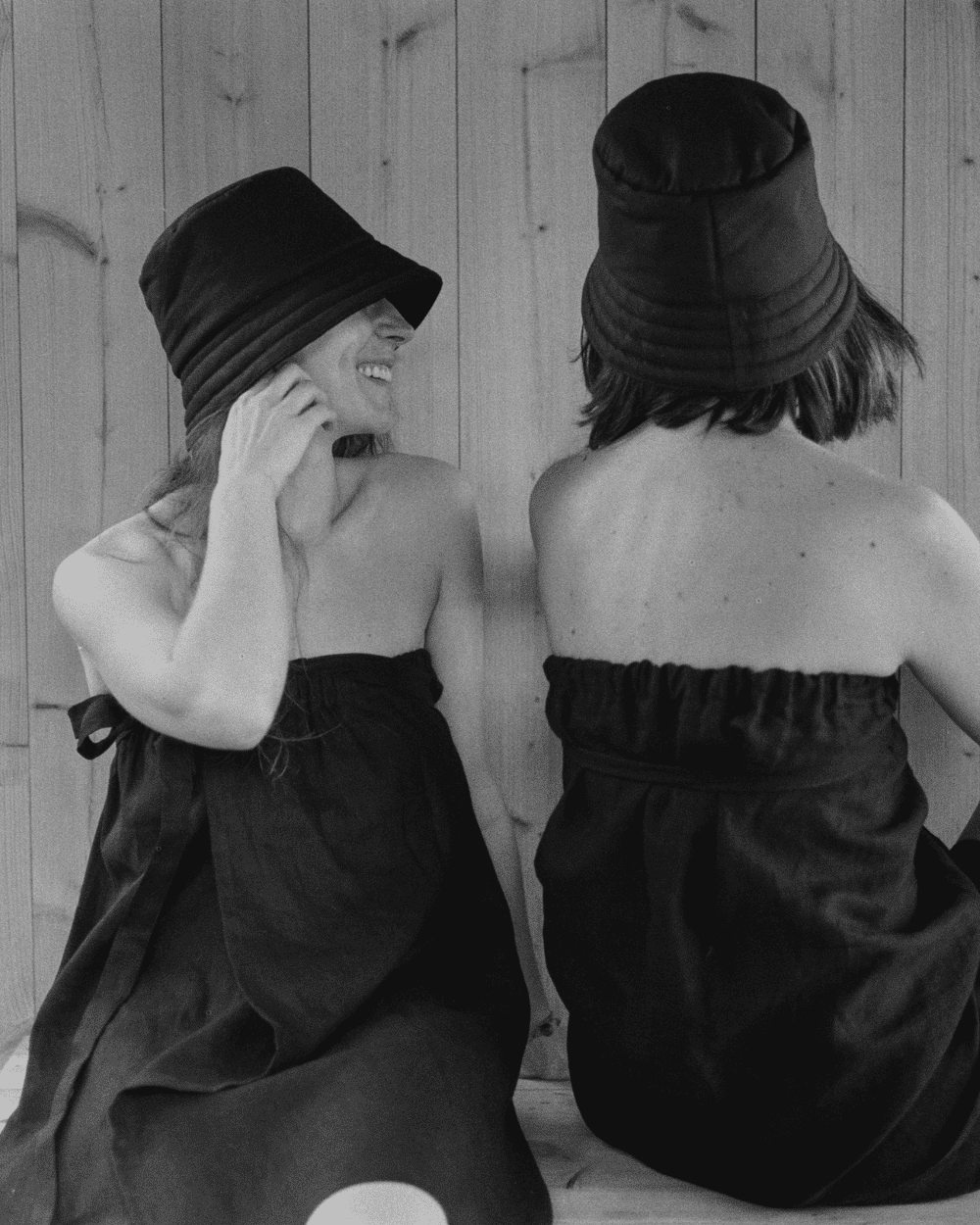 Lina pirts svārki, sieviešu saunai