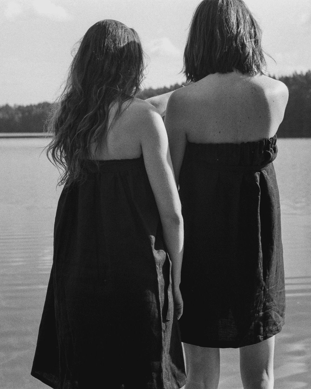 Lina pirts svārki, sieviešu saunai