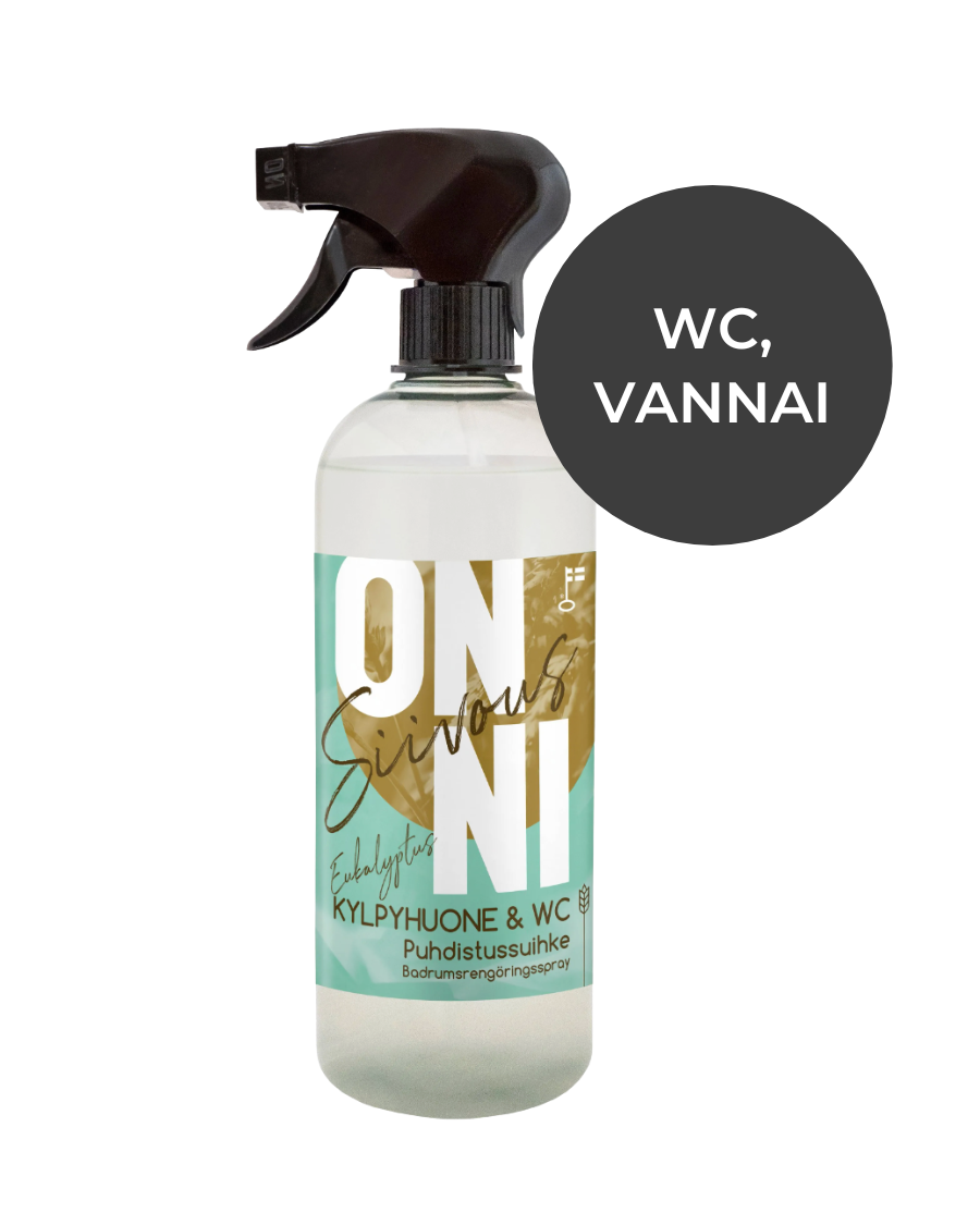 ONNI tīrīšanas sprejs vannas istabai, eikalipts 500 ml