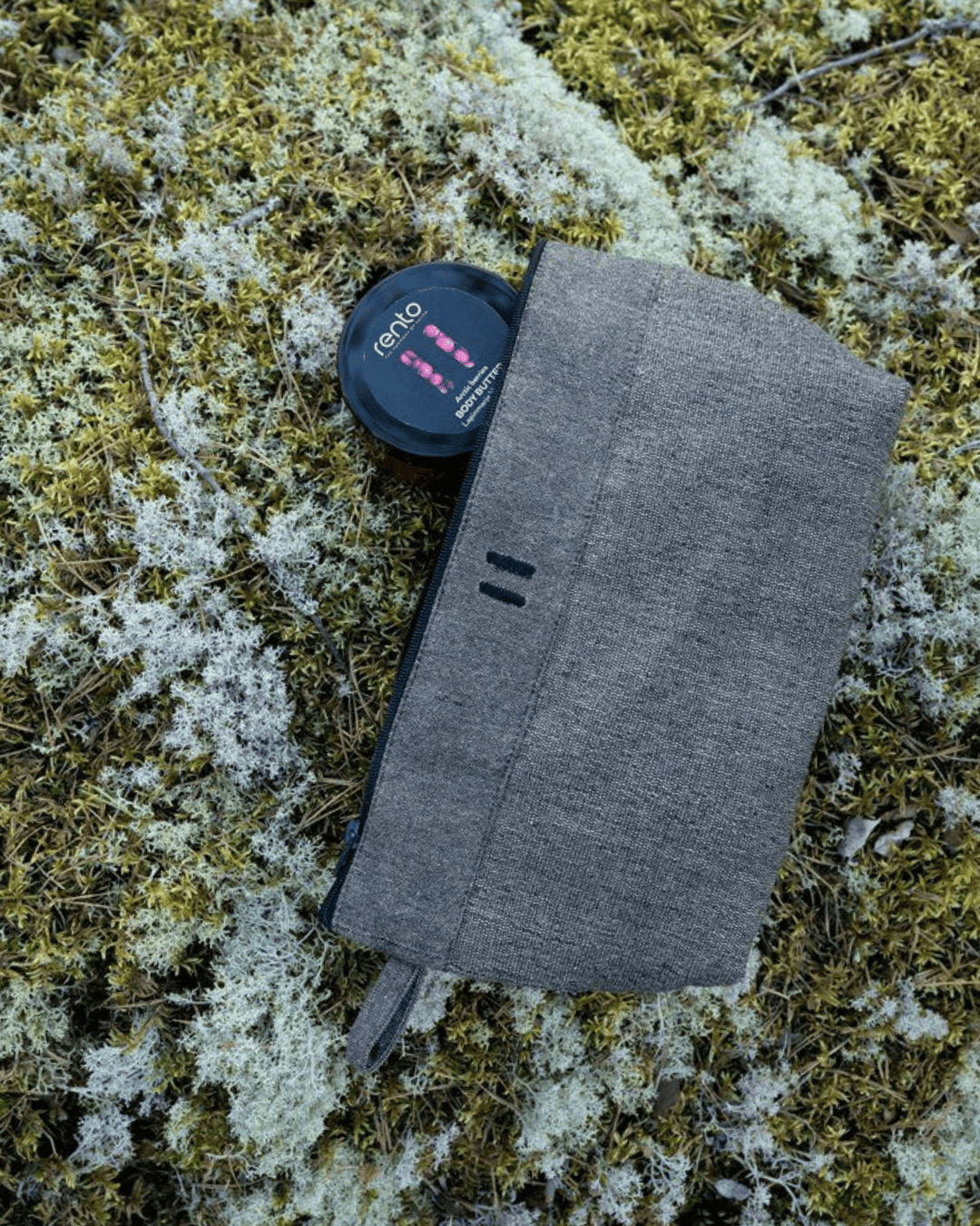 Cosmetic bag | brown