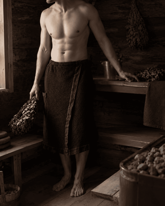 Rento pirts svārki brūnā krāsā