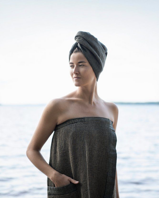 Hair towel | brown