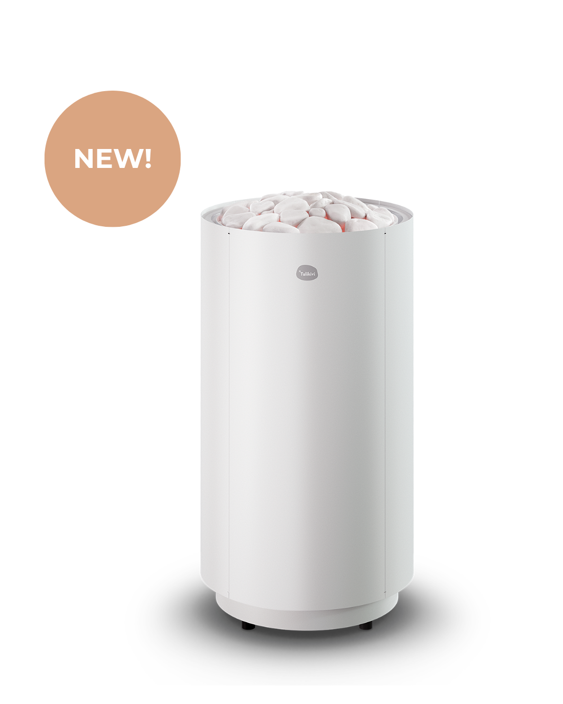 USVA L steel pirts krāsns balta