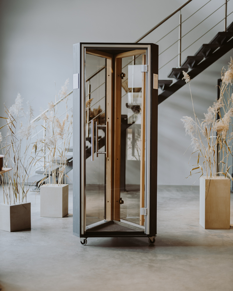 Steam room door, matte | Benelux