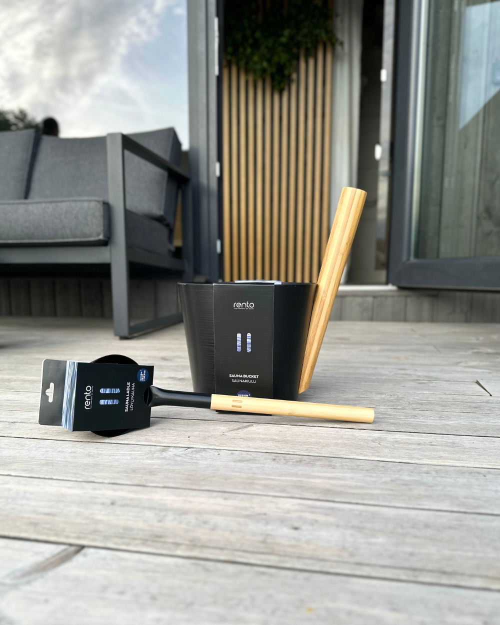Saunas ķipis 5 l | melns