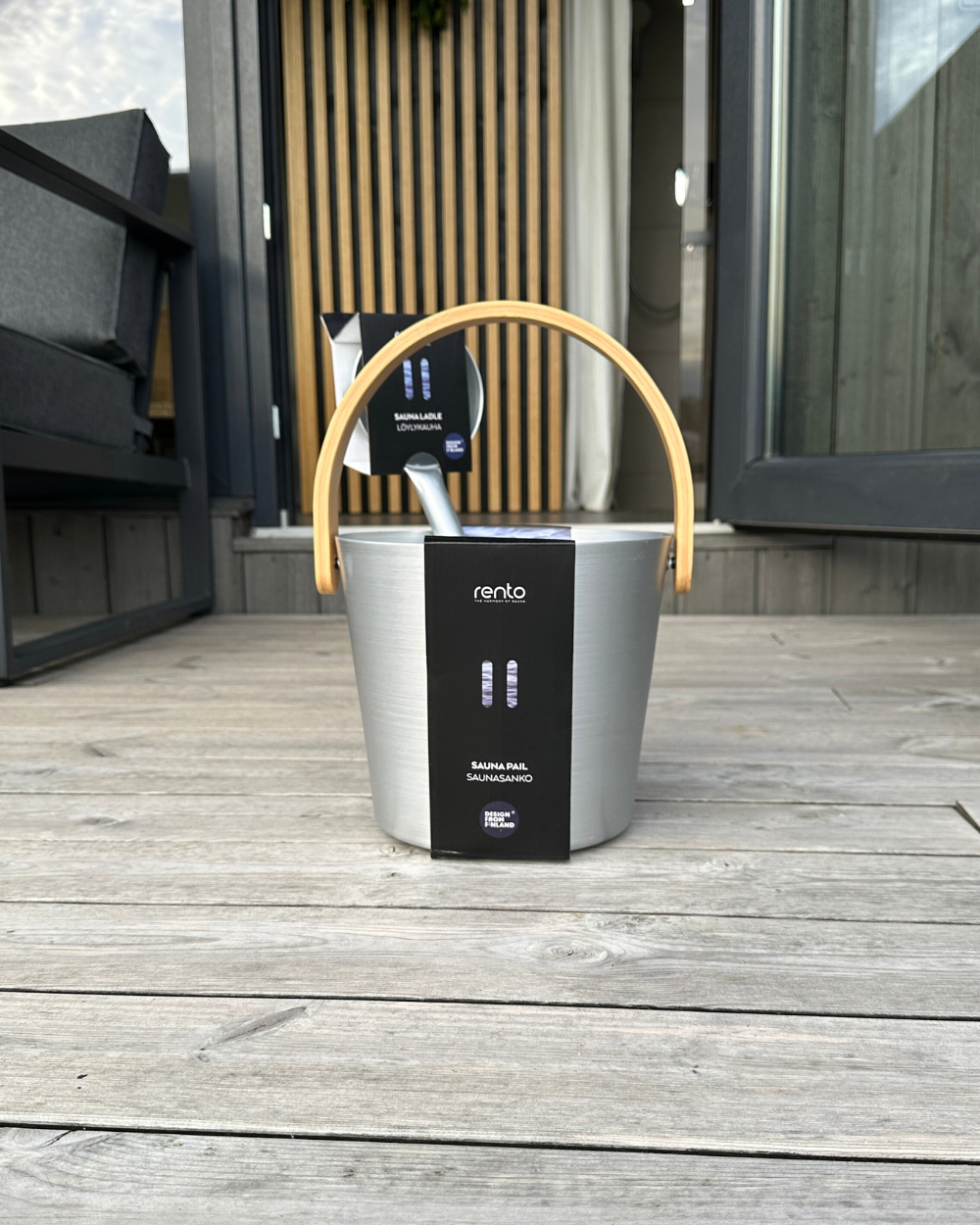 Saunas ķipis 5 l | sudraba