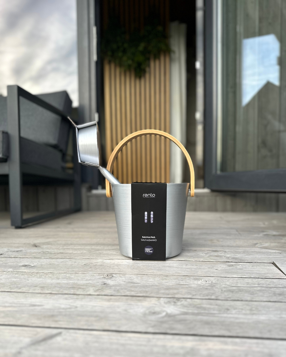 Saunas ķipis 5 l | sudraba