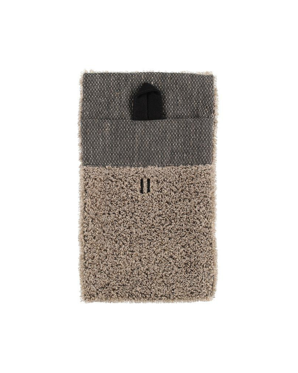 Linen massage glove | brown