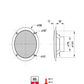 Speaker for music | white