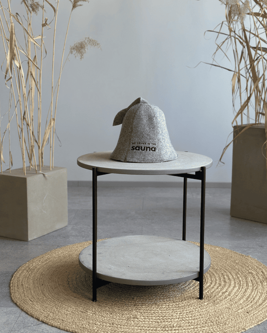 Wool hat "No drama" | grey
