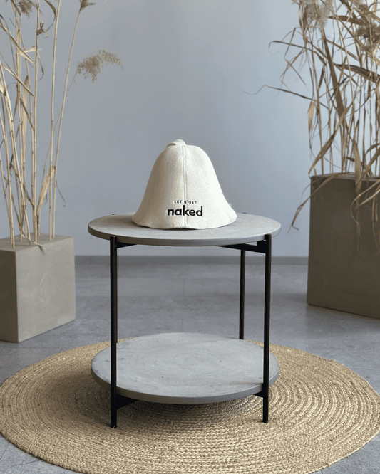 Wool hat "Naked" | white