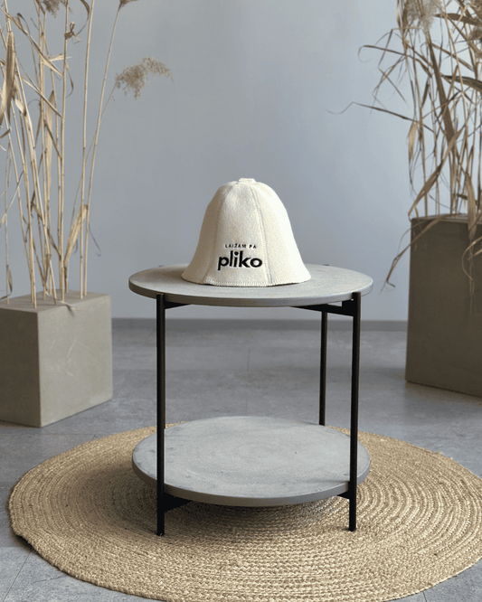 Wool hat "Pa pliko" | white