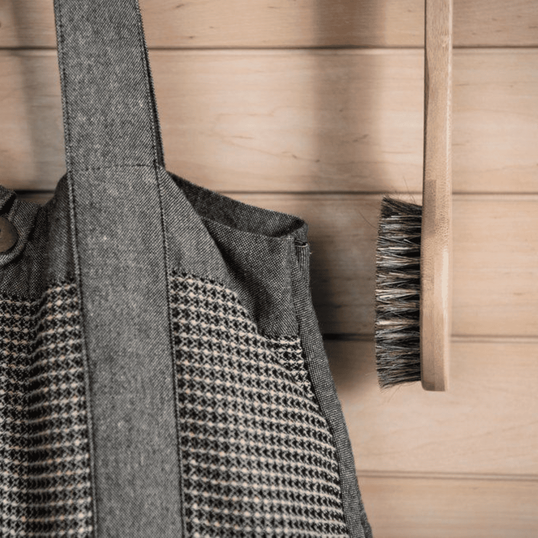 Masāžas birste ar kātu | bambuss