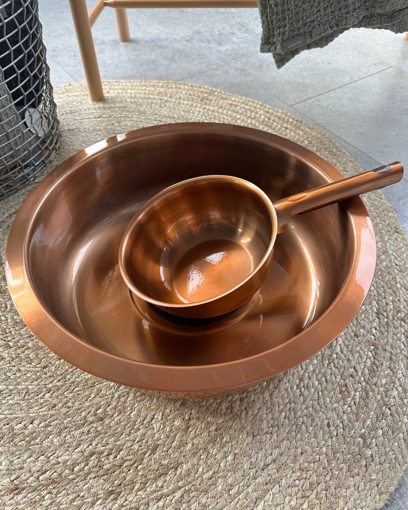 Wash basin set | copper