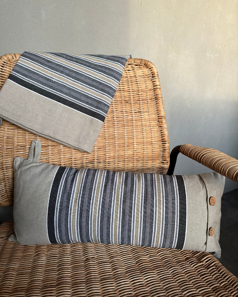 Sauna cushion | striped