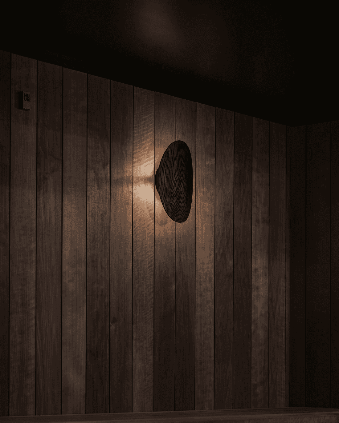 HUUM pirts lampa, melna
