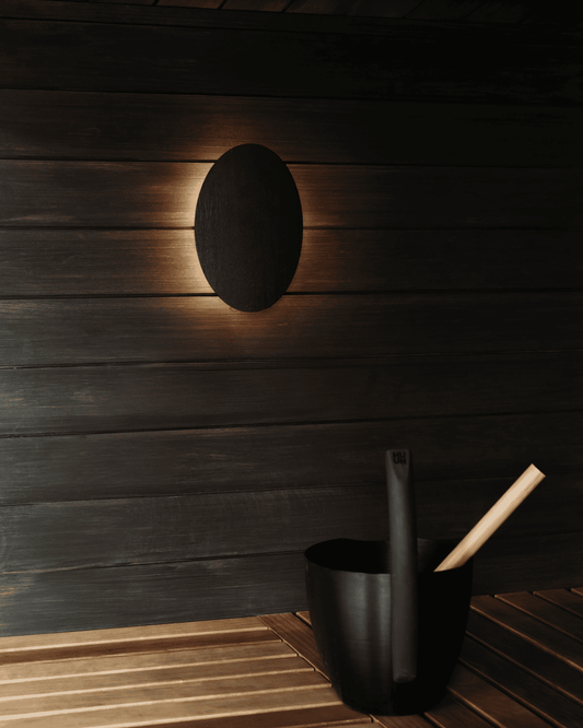 HUUM pirts lampa, melna