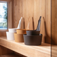 Sauna bucket set, bio 5 l | anthracite 