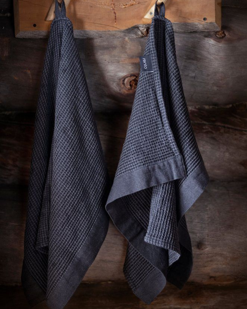 Mini bench towel | dark grey