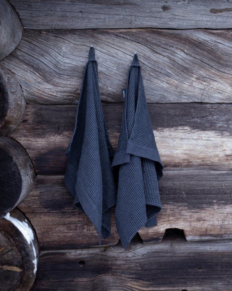 Mini bench towel | dark grey