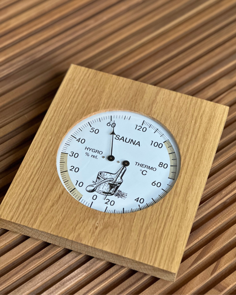 Thermo-hygrometer | oak