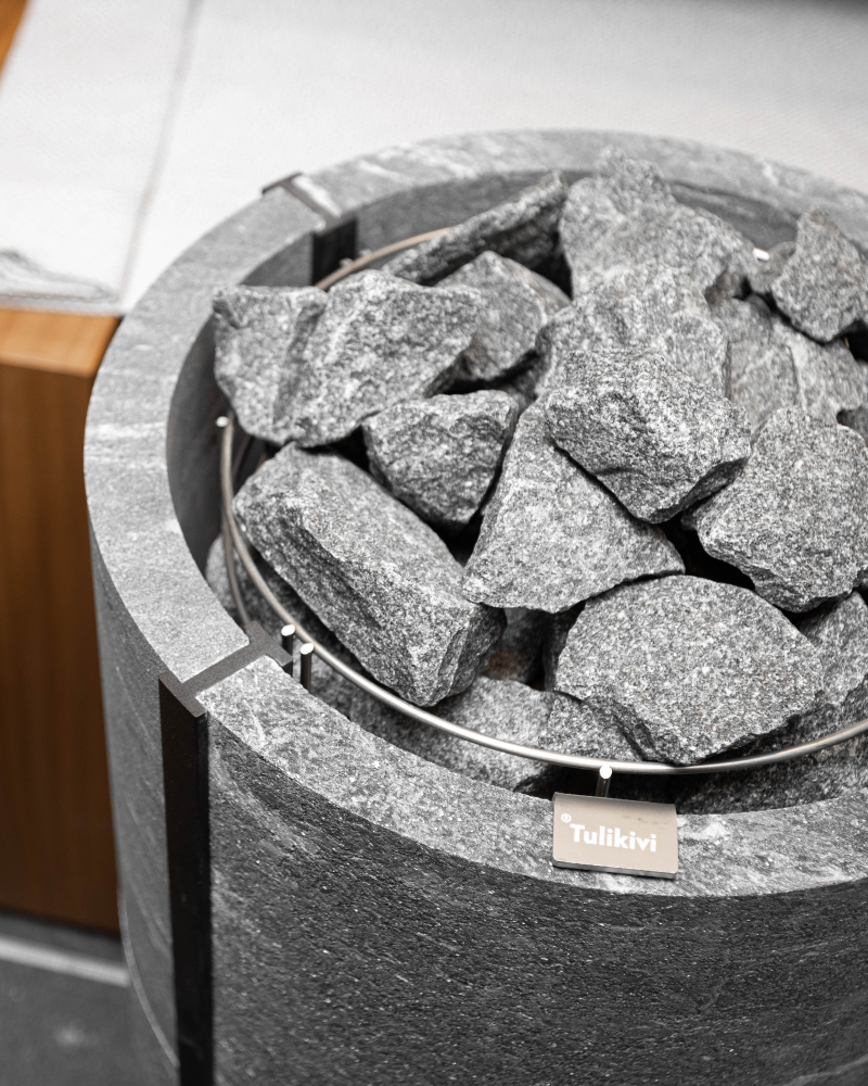 Elektriskā pirts krāsns Tulikivi NAAVA ar akmeņiem