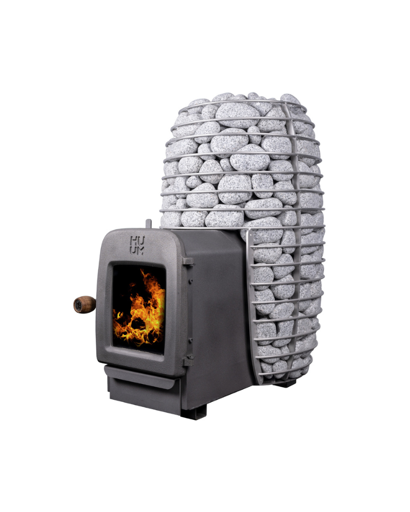 HUUM Hive Heat caur sienu kurināma malkas krāsns