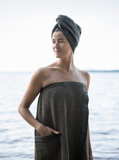 Rento pirts svārki ar kabatu, brūni